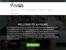 Tablet Screenshot of juyoung.com